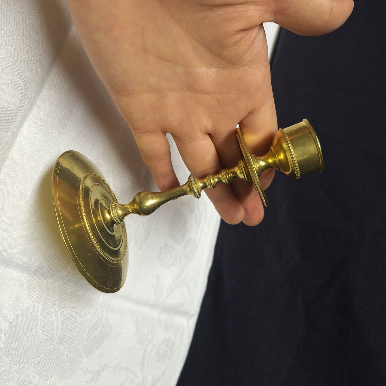 Kerzenständer: Messing Kerzenständer (KS11) – Gebraucht aus Winterthur von Goldpipau 2
