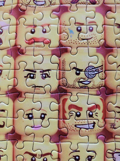 Lego Baukästen: LEGO 9781797210193 Minifigure Faces Puzzle – Gebraucht aus Basadingen von NekoBricks 7