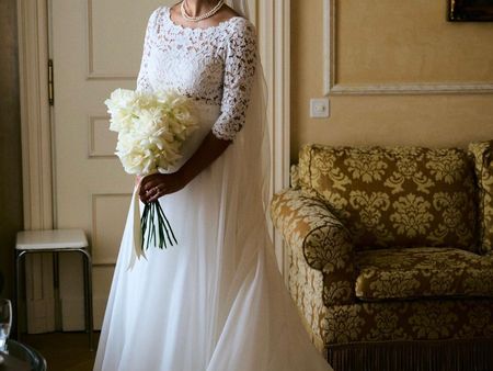 Brautkleid der Marke Le spose di Giò aus dem Jahr2025 neu