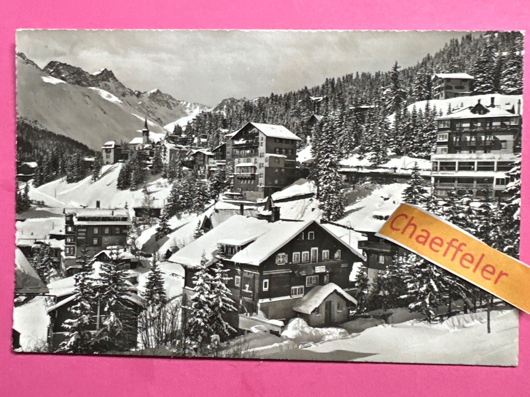 Cartoline postali: 1961 AROSA – Usato da Zürich venduto da Chaeffeler