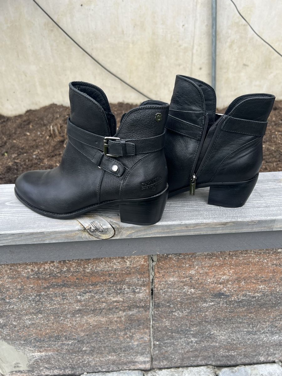Damenschuhe: Stiefelette Leder schwarz Gr. 41 – Gebraucht aus Bürglen TG von Ursajosi