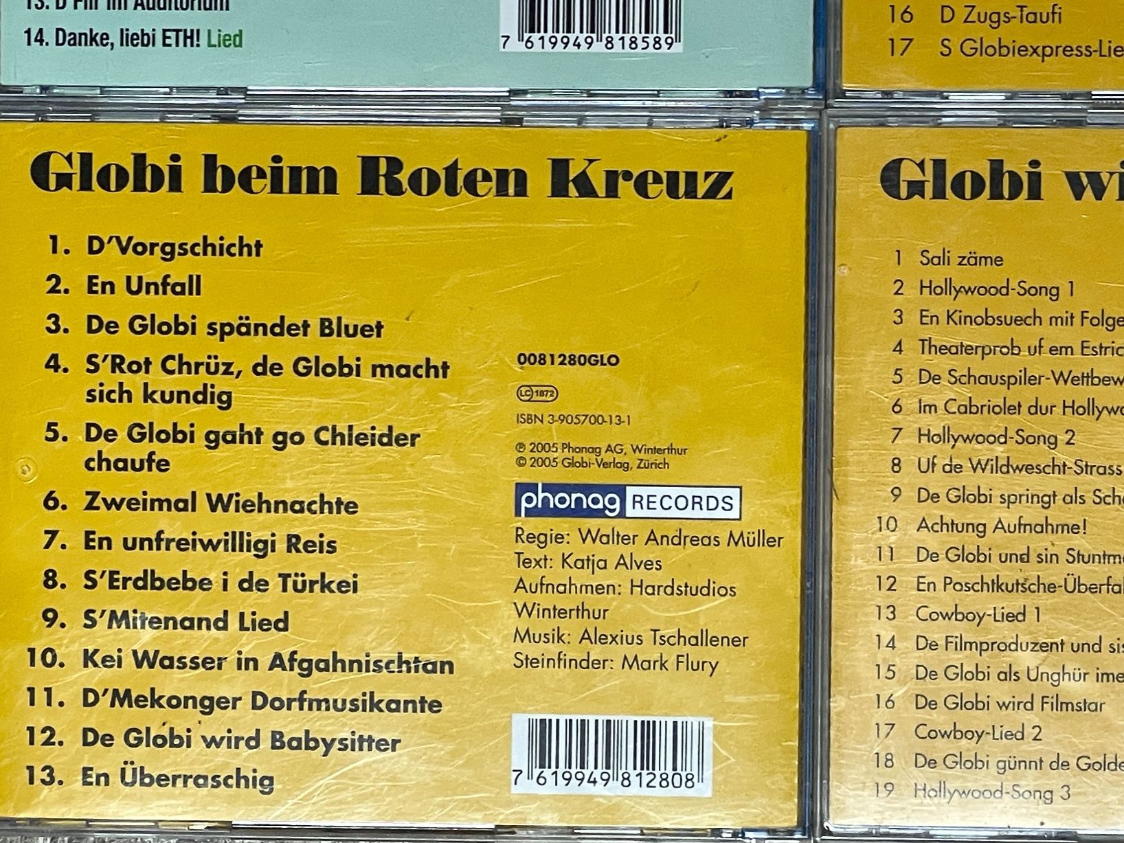 CD: 4x Globi - Mundart – Usato da Muri b. Bern venduto da AdidasCollector 6