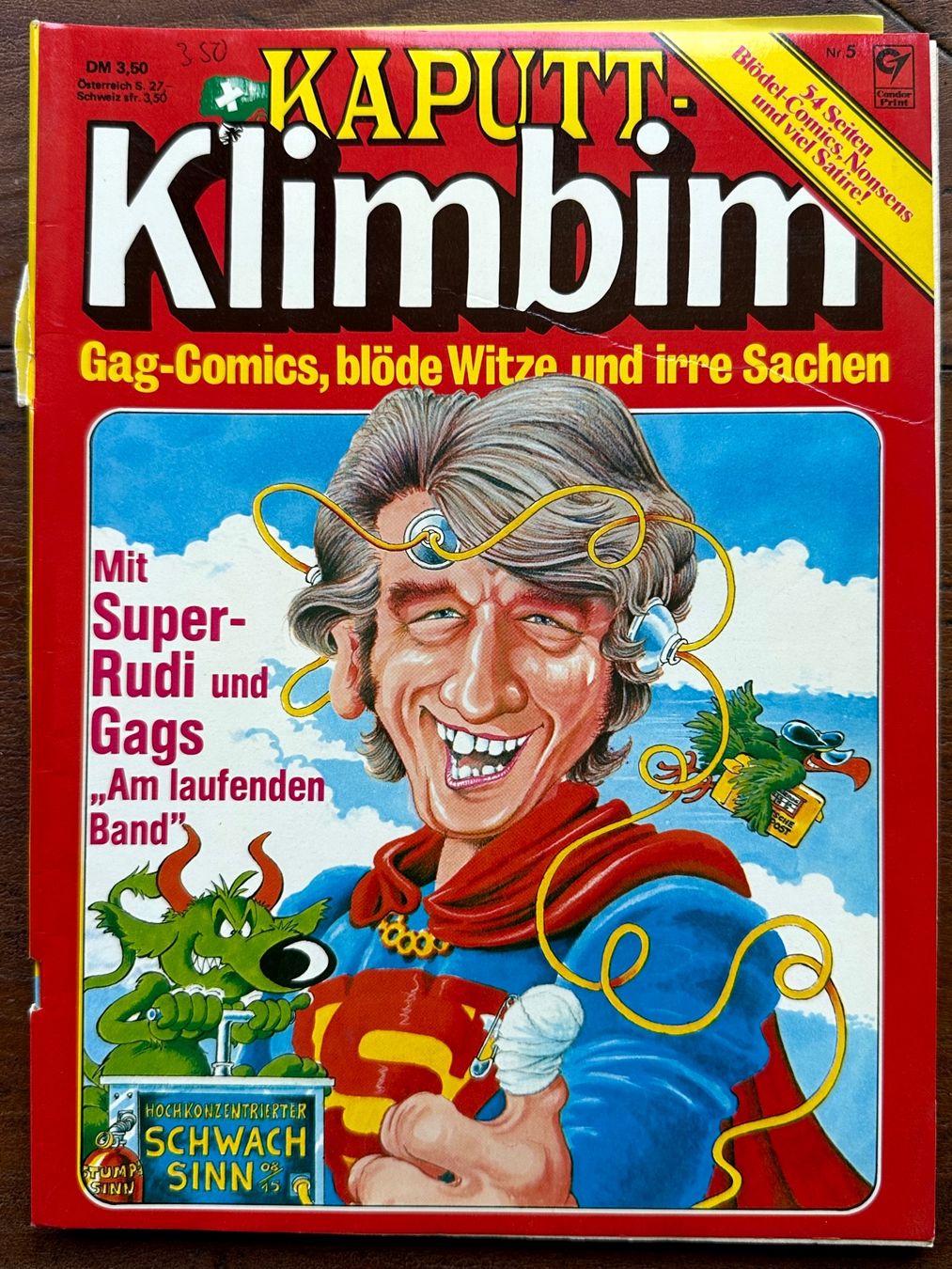 Comics: Kaputt Klimbim Nr. 5, hunderte Comics eingestellt ab 1.- – Gebraucht aus Seltisberg von quadartswiss