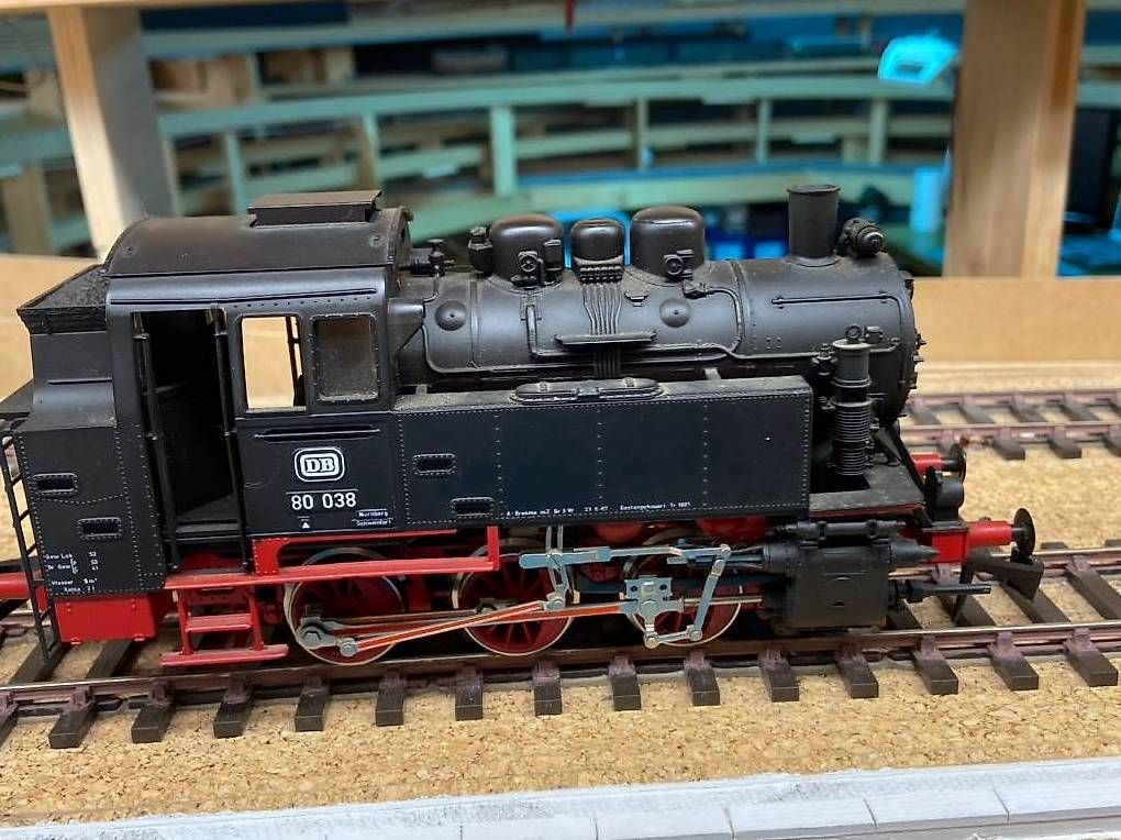 Rivarossi Modellini di ferrovie: Rivarossi BR 80038 – Usato da confignon venduto da scorpion1232 2