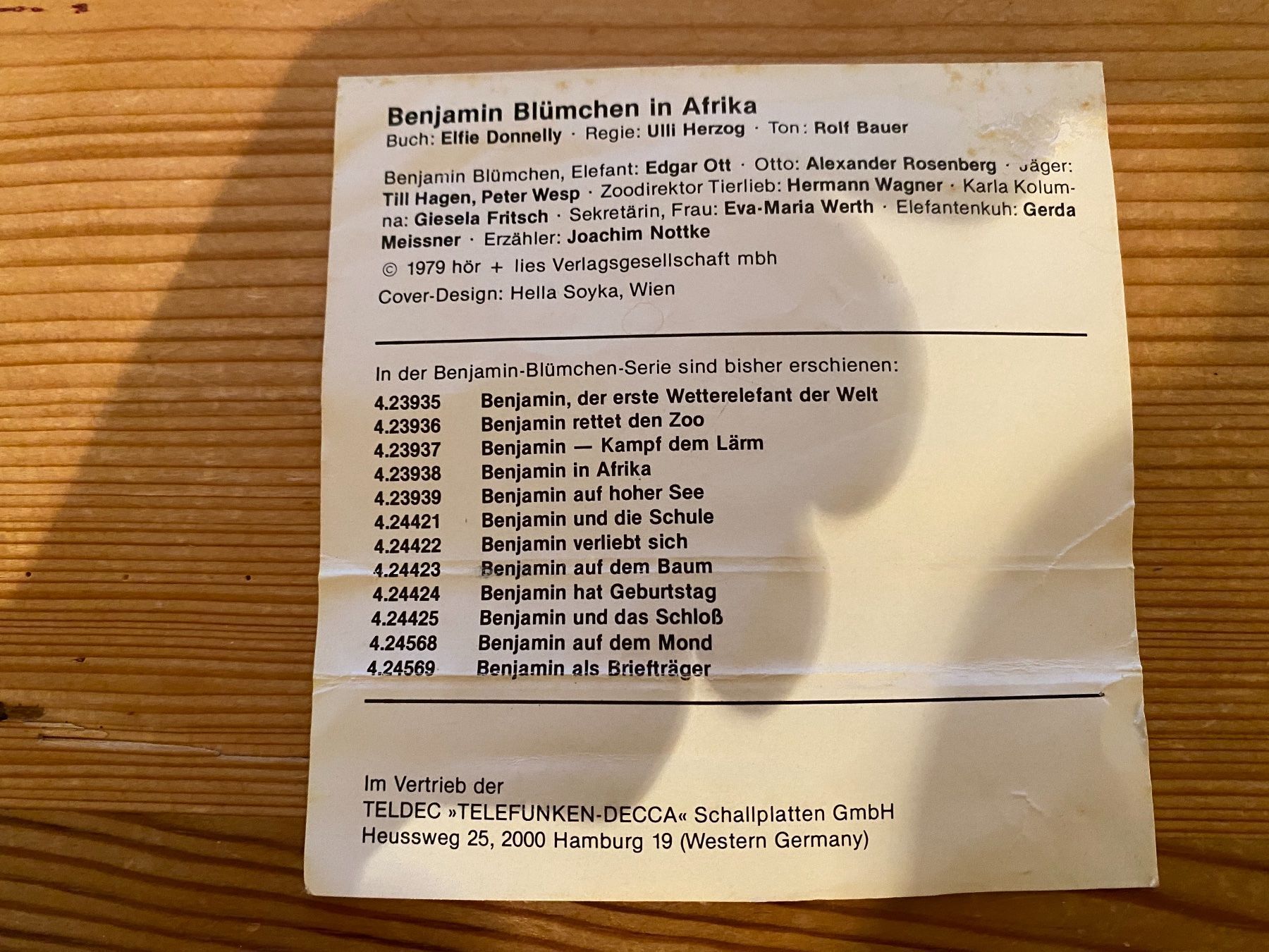 Musicassette: Kassette - Benjamin Blümchen (Folge 4) – Usato da St.Gallen venduto da kingsamas 4
