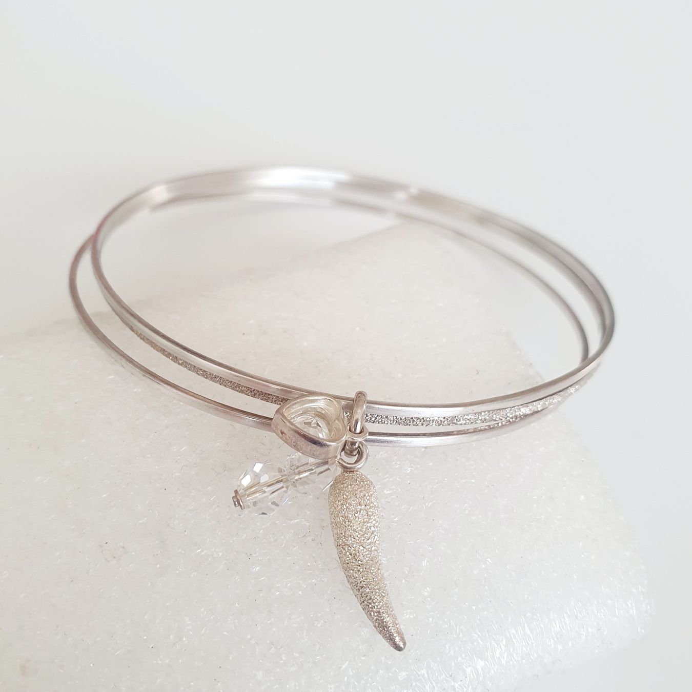 Fossil Bracelets: Armband 3fach 925 Silber   – D'occasion à Kreuzlingen par Wunderkiste123 6