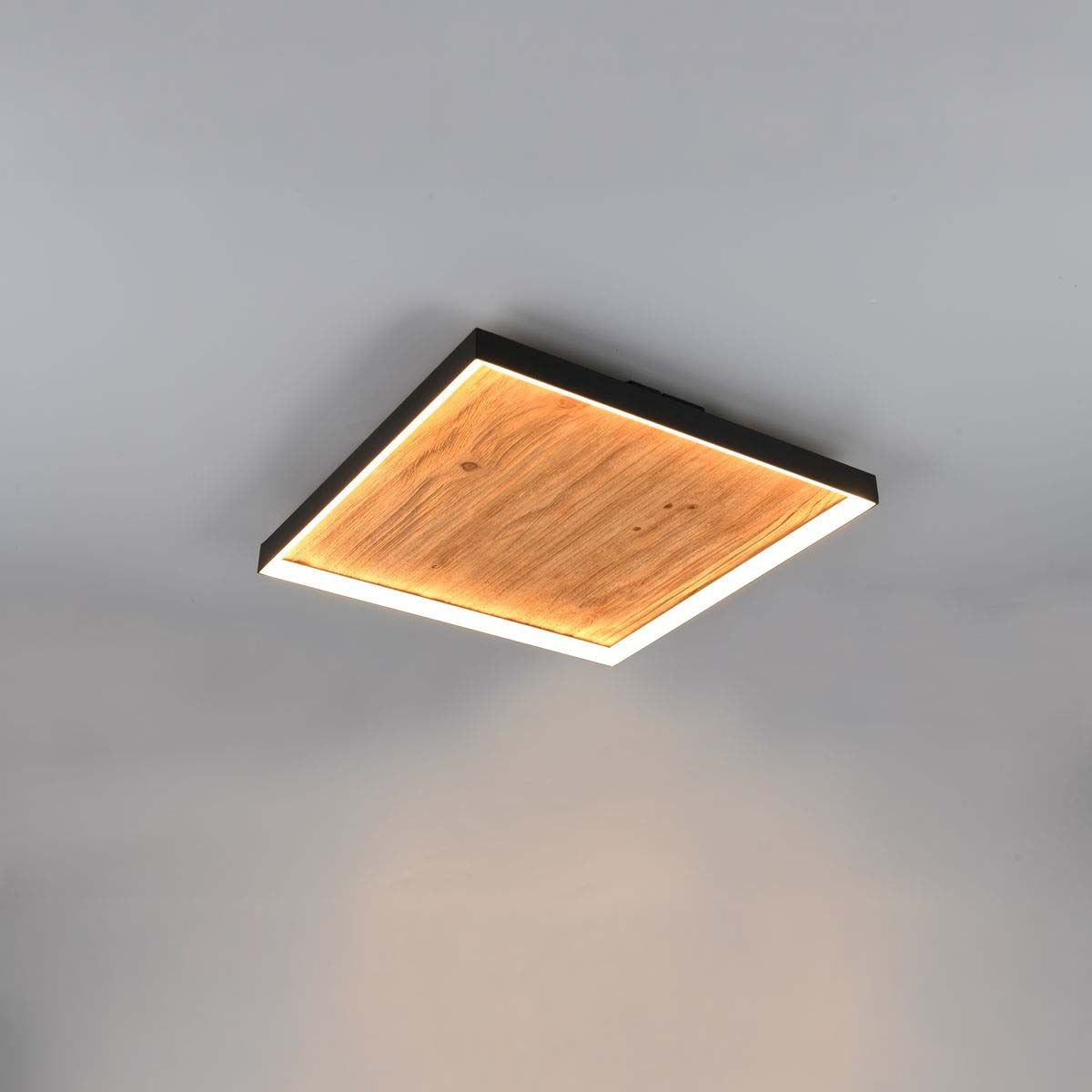 Lampadari & plafoniere: LED Deckenleuchte, Holz, 45 cm x 45 cm – Nuovo (secondo la descrizione) da Kreuzlingen venduto da Smart-Light