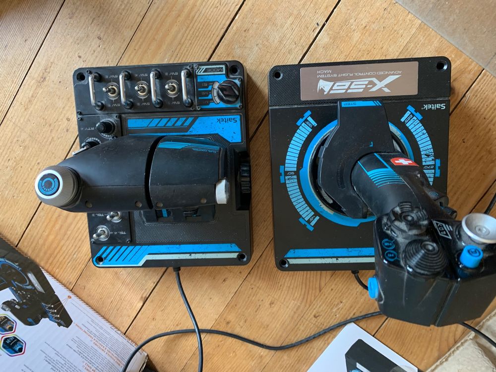 Logitech G Saitek Pro Flight X56 Rhino. H.O.T.A.S. | Kaufen auf Ricardo