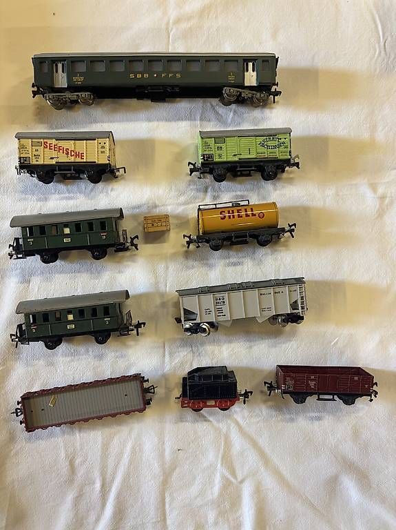 Fleischmann Modellini di ferrovie: Modelleisenbahn Set Fleischmann – Usato da Kaiseraugst venduto da mengster