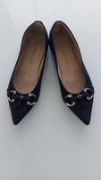 Ballerinas KENNEL & SCHMENGER, Gr. 40.5 - blau - wie neu!