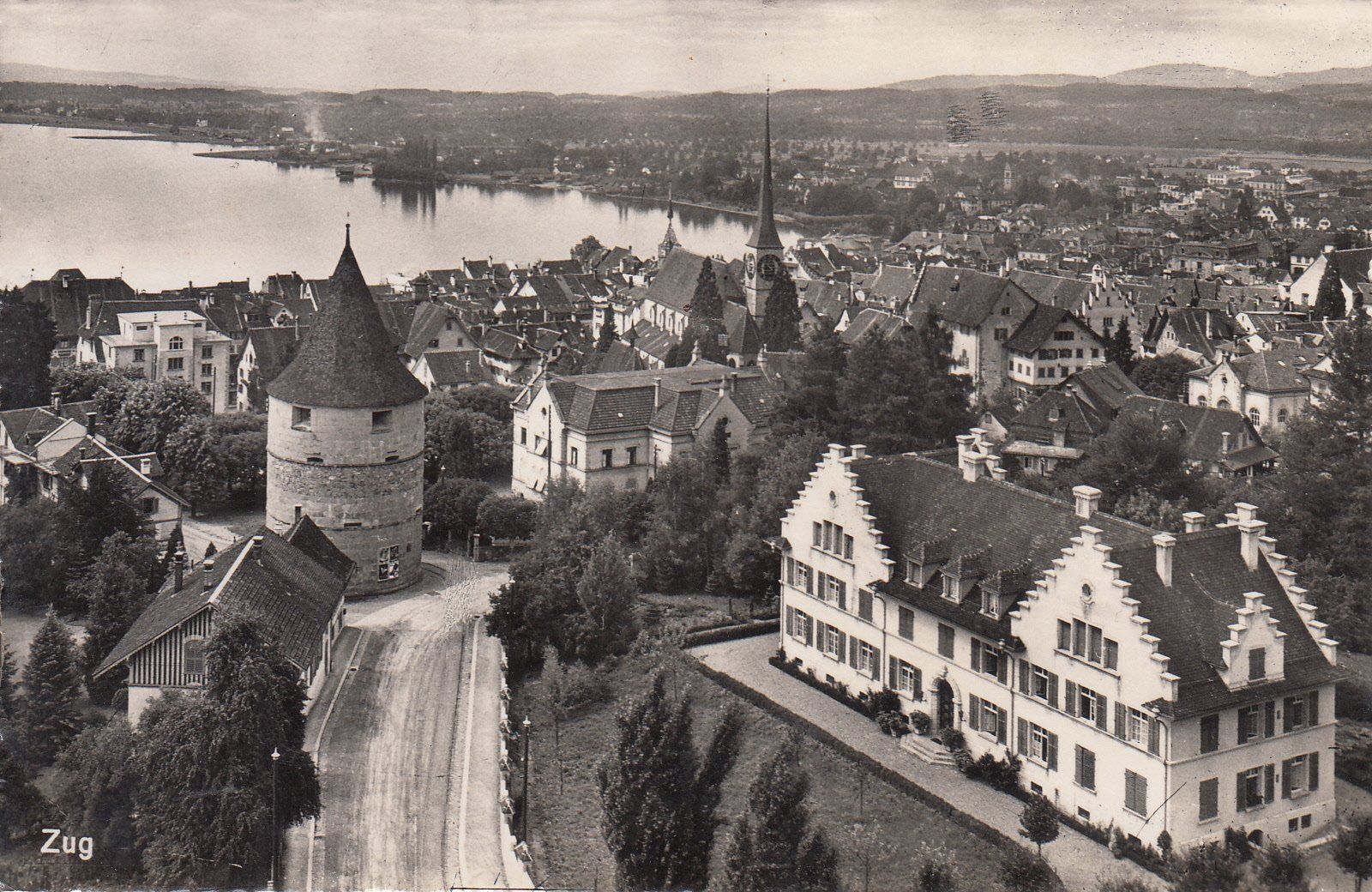 Cartoline postali: Zug 1946 – Usato da Bürglen TG venduto da StampGraf