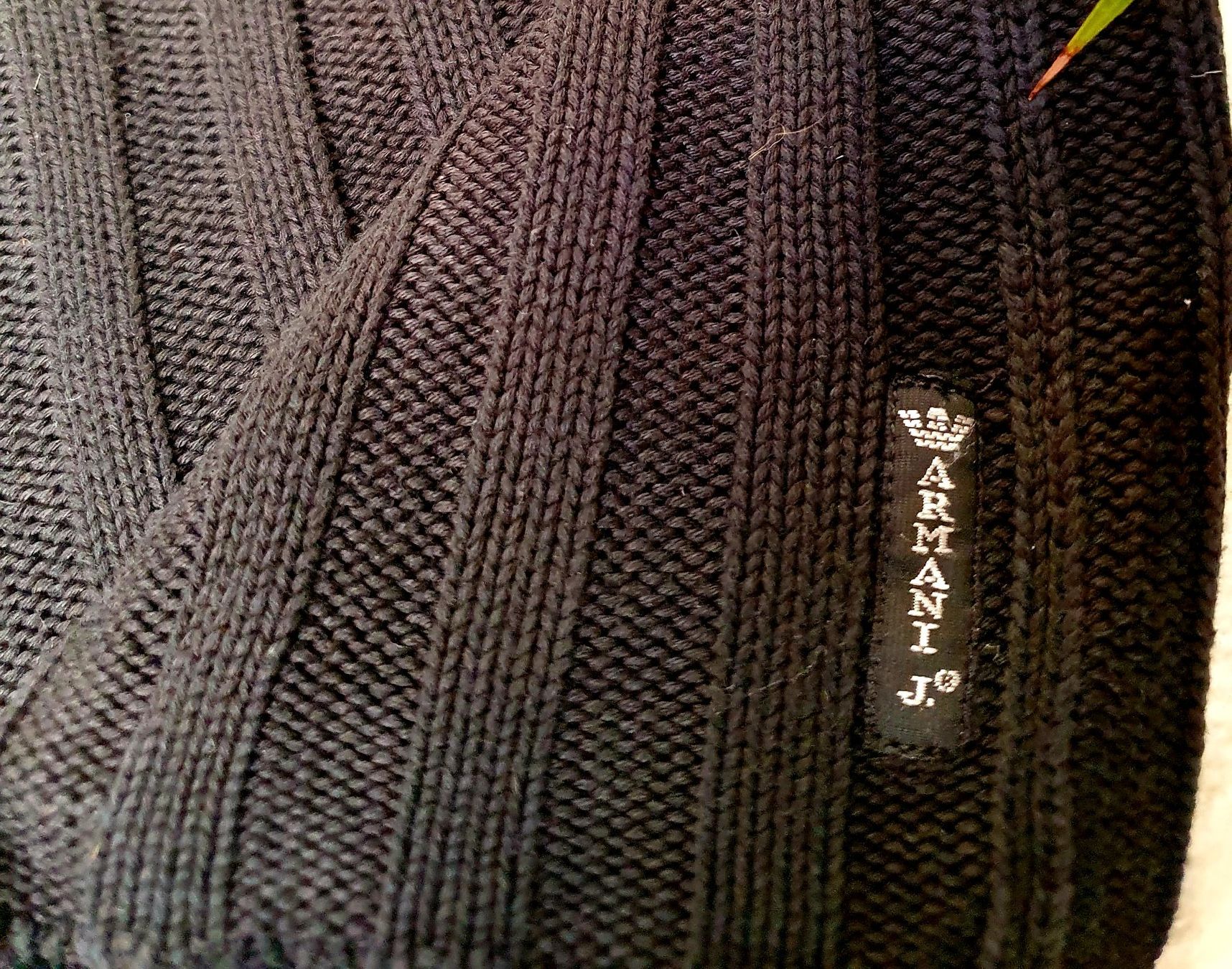 Armani Maglioni & Felpe: Schwarzer ARMANI Jeans Strickpullover, it.Gr.44 – Usato da Teufen AR venduto da pischa 2