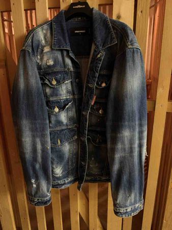 Dsquared2 Jeansjacke Blau Grösse M neuwertig