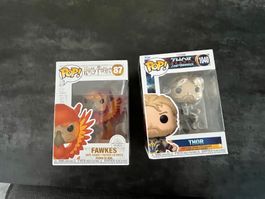 Original Funko Pop Fawkes und Thor