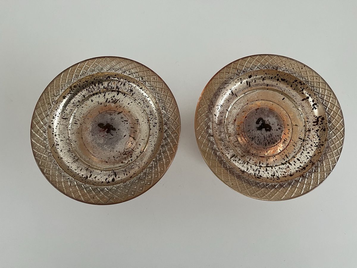 Tutte le decorazioni: 2 Standfuss-Schälchen aus Glas – Usato da Wetzikon ZH venduto da seli03 5
