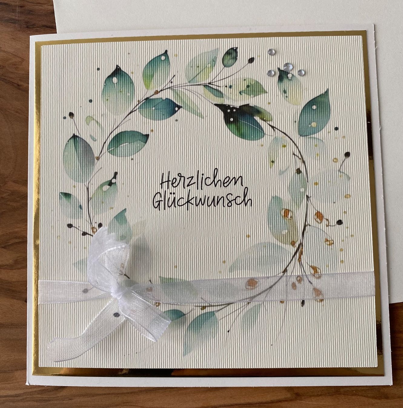 Cartoline: Handgemachte Hochzeitskarte, Trauung – Nuovo (secondo la descrizione) da Buhwil venduto da Dmagic