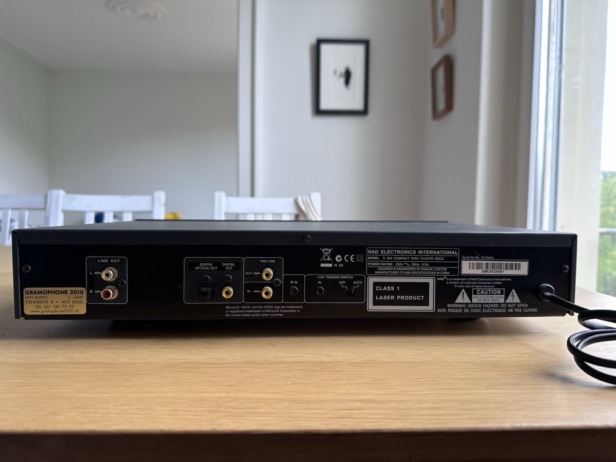 Nad Lettore multimediale & Streamer: NAD Compact Disc Player C542 – Usato da Basel venduto da lga_sp6g 1