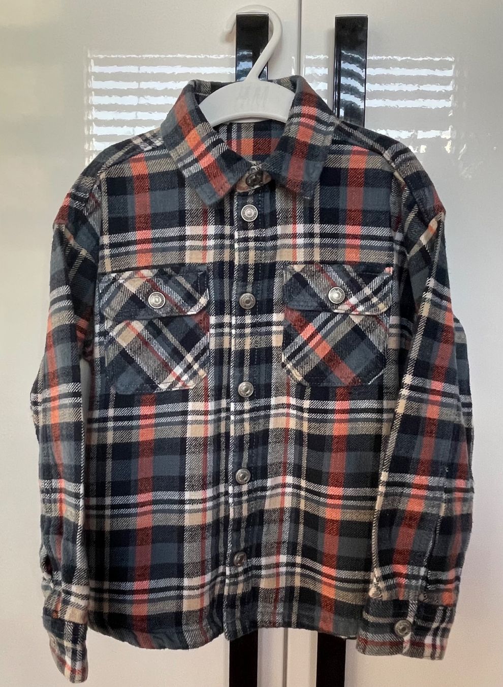 H&M Camicie, T-shirt & Polo: Camicia in cotone felpata – Usato da Castel San Pietro venduto da Moregi