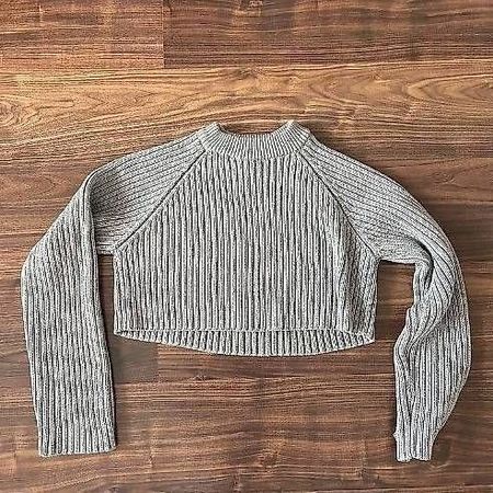 ZARA Cropped Strickpullover, Size L