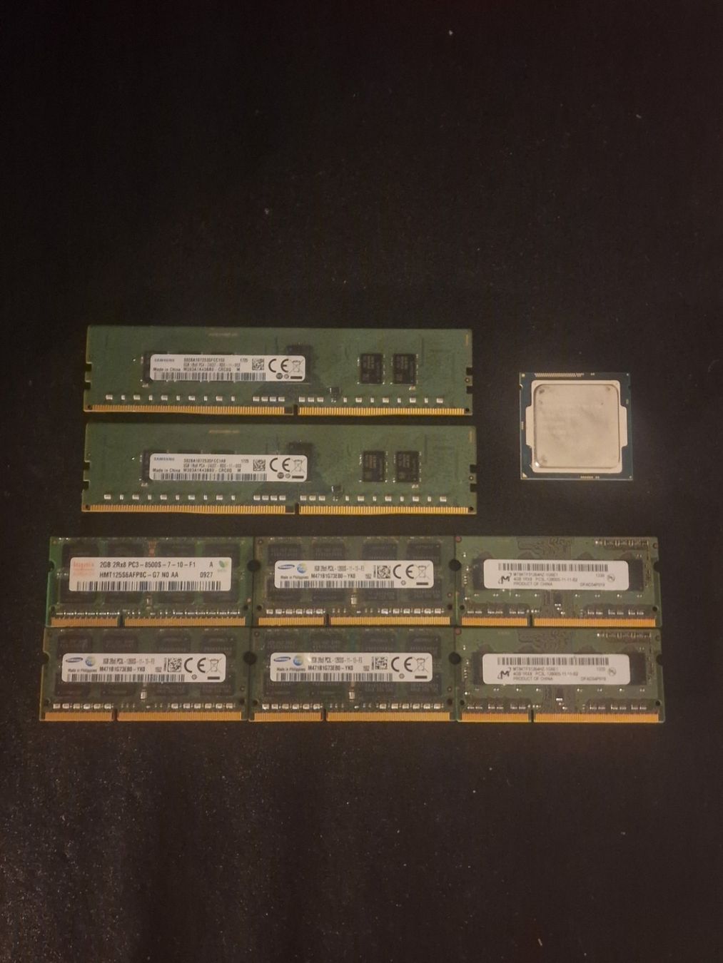 Intel Elektronikbauteile: RAM+CPU – Gebraucht aus Münsingen von tim_2xql