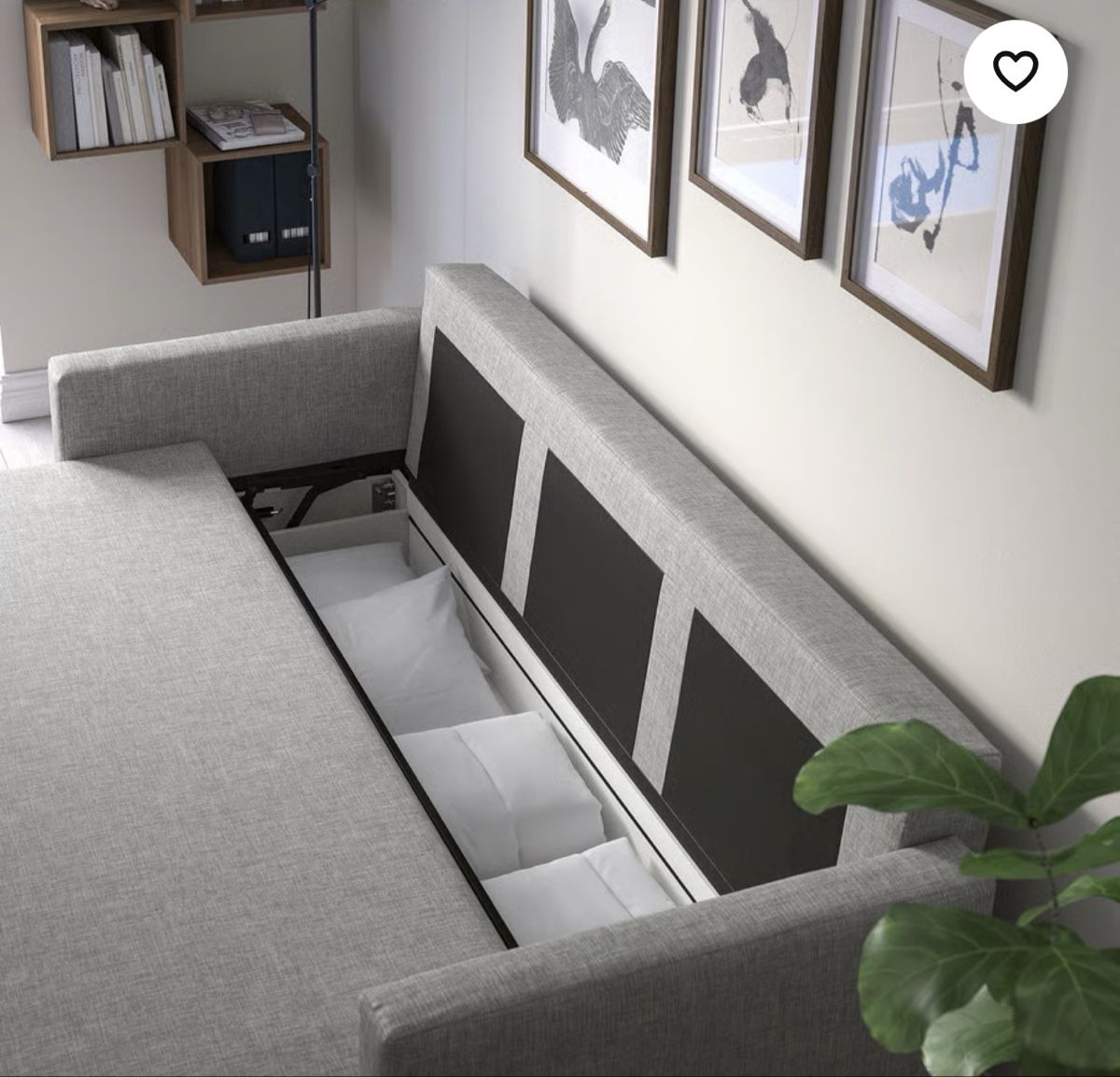 Divani: IKEA FRIHETEN Bettsofa hellgrau - NEU – Nuovo (secondo la descrizione) da Thayngen venduto da marsione 3
