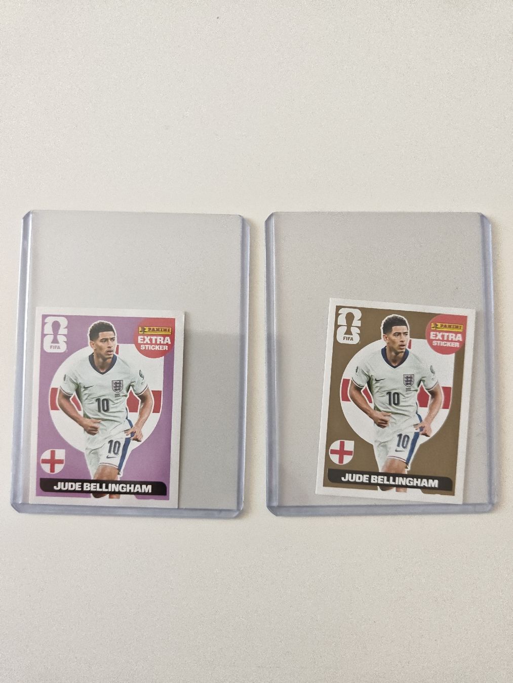 Aufkleber: EXTRA STICKER BELLINGHAM GOLD AND REGULAR  – Neu (gemäss Beschreibung) aus Regensdorf von jes_x65y