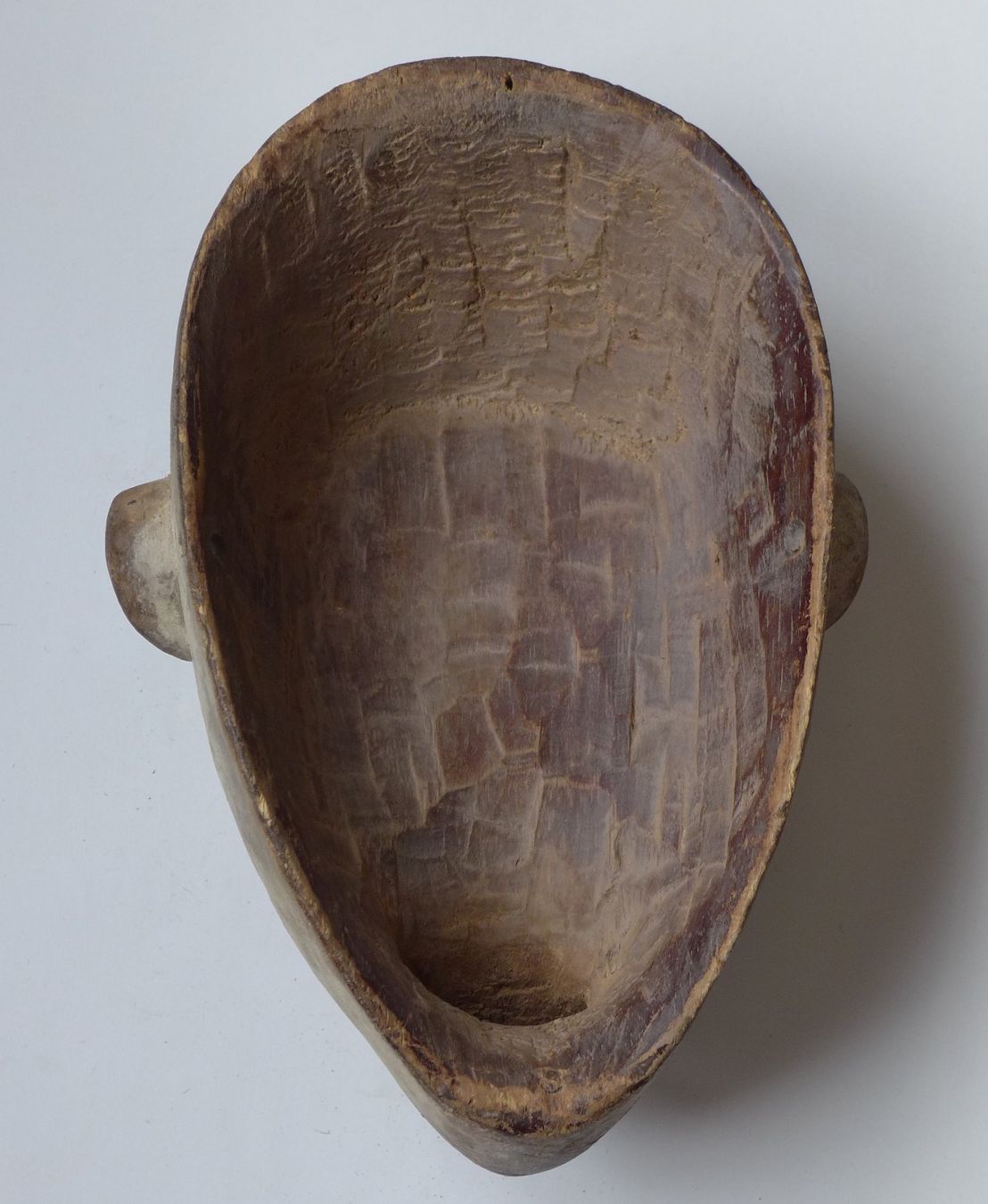 Internationale Kunst: Afrika-Maske, Ba-Congo, 23 x 33 cm. – Gebraucht aus Chur von Bombai01 2
