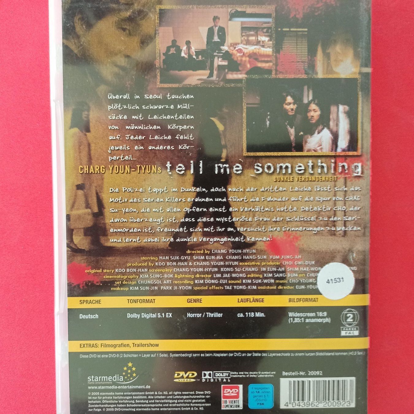 Alle DVDs: Tell Me Something – Gebraucht aus Dübendorf von kb86_MOVIE 1