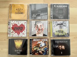 CD Sammlung Deutsch Rap Herzog Achtvier Cashmo