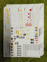 Warhammer Eldars / Aeldari 1 Transfersheet / Aufkleber