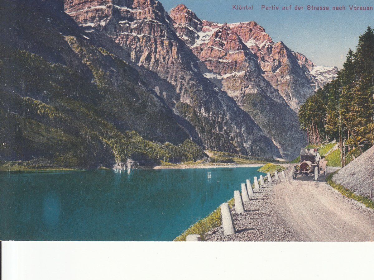Cartoline postali: Klöntal ca. 1930 – Usato da Bürglen TG venduto da StampGraf