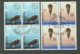 1994-96 div. Viererblöcke gestempelt