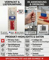 PB Swiss Tools Splintentreiber Meissel Set PB 852 BC