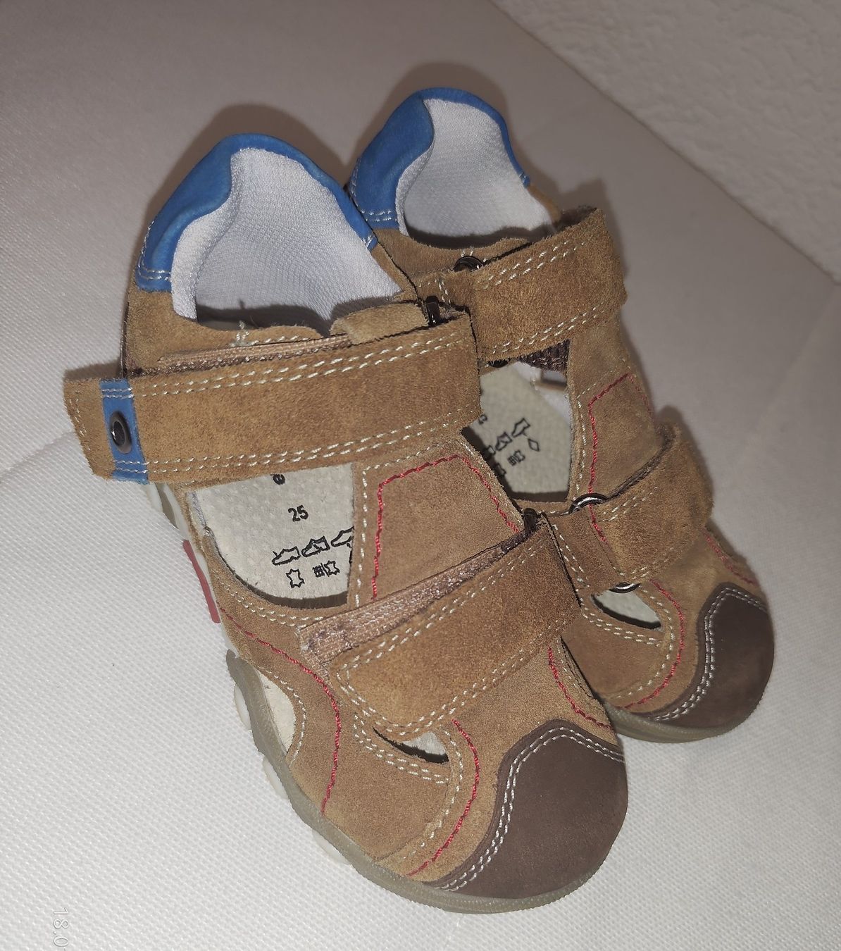 Scarpe per ragazzi: Bären-Schuhe Sandalen, echt Leder, Gr. 25 – Usato da Laupersdorf venduto da ela_uatb 1