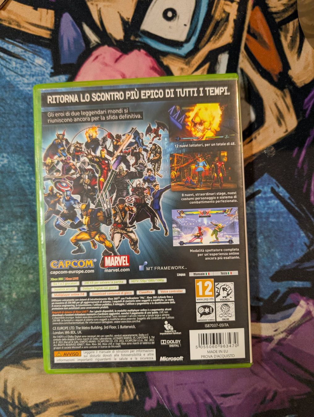 Giochi: Ultimate marvel vs Capcom 3 Microsoft Xbox 360 – Usato da Giubiasco venduto da Ticinerd 1