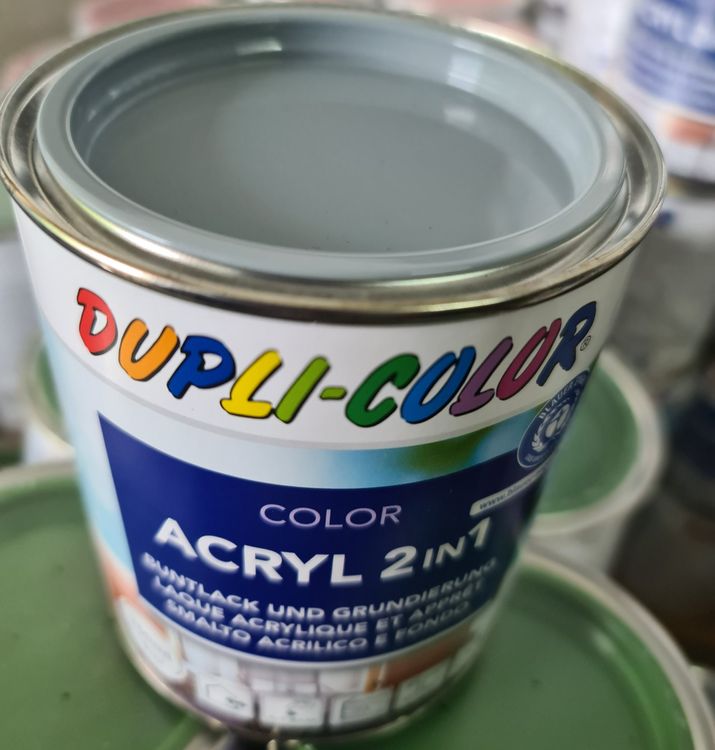 33,57€/1l) WILCKENS Buntlack Lack LICHTGRAU RAL 7035 Seidenglänzend 0