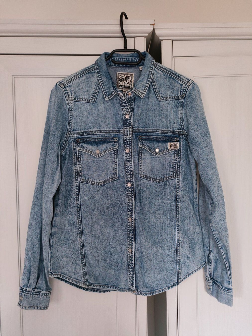 Superdry Giacche: SUPERDRY Jeansbluse / Jeansjacke – Nuovo (secondo la descrizione) da Adliswil venduto da Vimovi 1