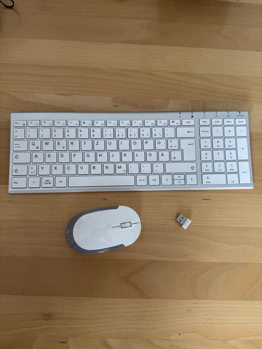 Tastiere: Wireless Tastatur und Maus Set  – Nuovo (secondo la descrizione) da Willerzell venduto da Kuno-Steelers