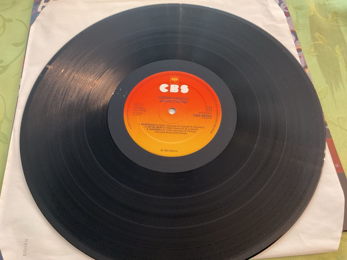 Schallplatten: Herbie Hancock Sound-System LP 1984 – Gebraucht aus Steinach von Quarkie 2