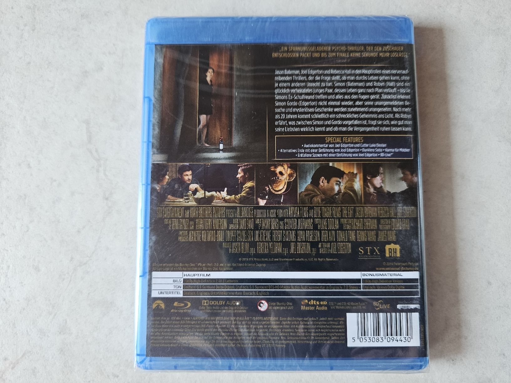 Tutti i DVDs: The Gift  /  Bluray Fabrikneu – Nuovo e nell'imballaggio originale da Schneisingen venduto da backstore24 1