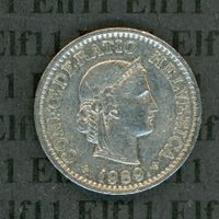 CHF___0.10 1989 stgl * nigelnagelneu! 10 Rappen