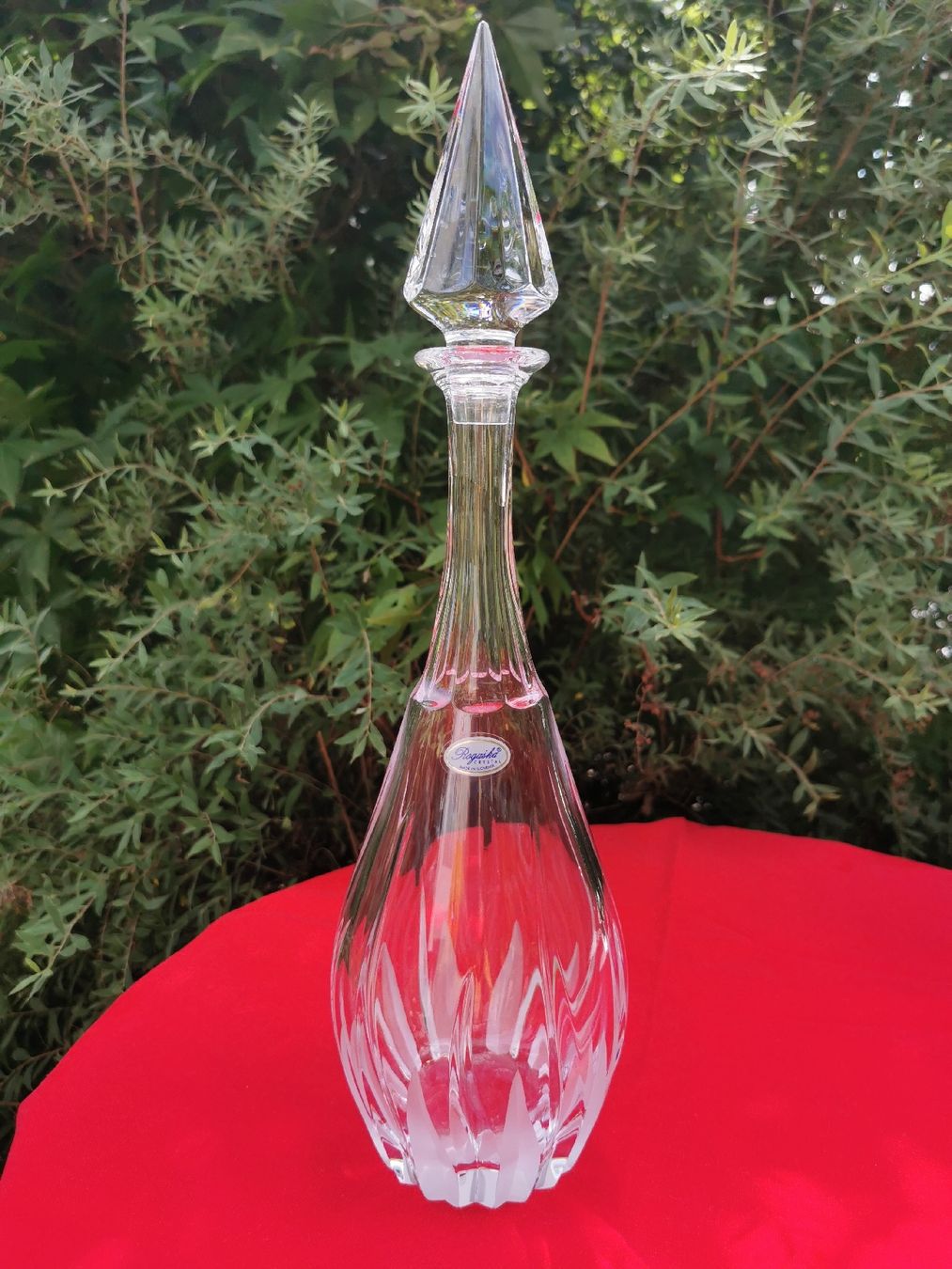 Caraffe: Kristall-Karaffe mit Stöpsel, neu – Nuovo e nell'imballaggio originale da Wettingen venduto da Biitel