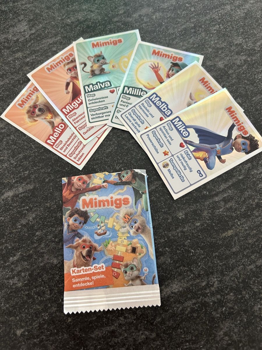 Carte collezionabili: Mimigs Karten-Set neu – Nuovo (secondo la descrizione) da Cham venduto da Lanza08