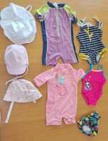 Lot maillot bain et chapeau fille 0-2 ans