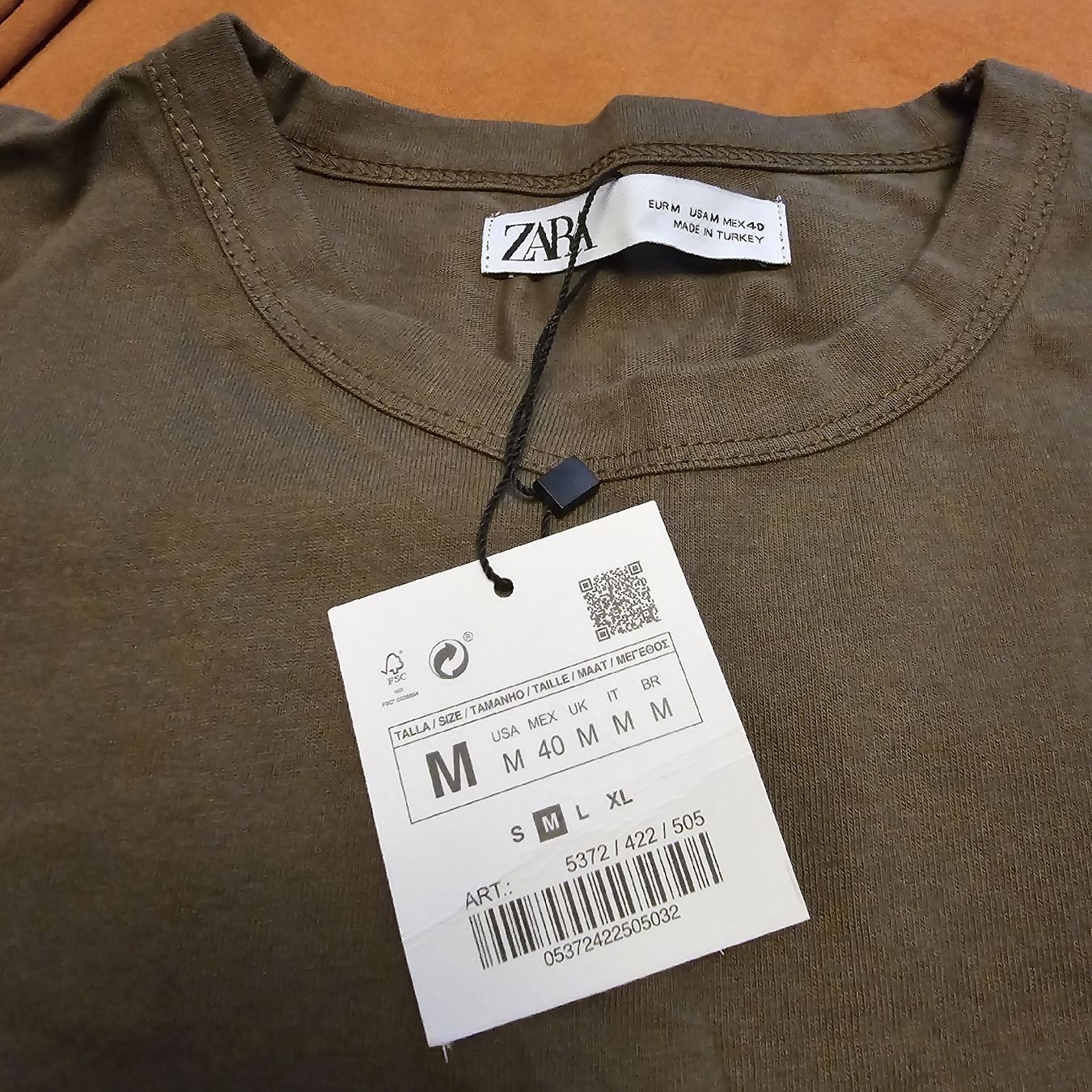 Zara T-shirt: cooles herrenshirt mit Etikett – Nuovo e nell'imballaggio originale da Döttingen venduto da Mass-krisG 4