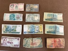 Billets de collection divers état variable