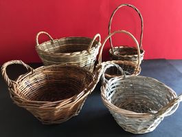 Korb Körbchen Dekoration Herbst 🍁 Kürbis-Gesteck 🎃 5 Stk