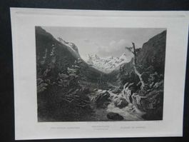 Roseg Gletscher Engadin