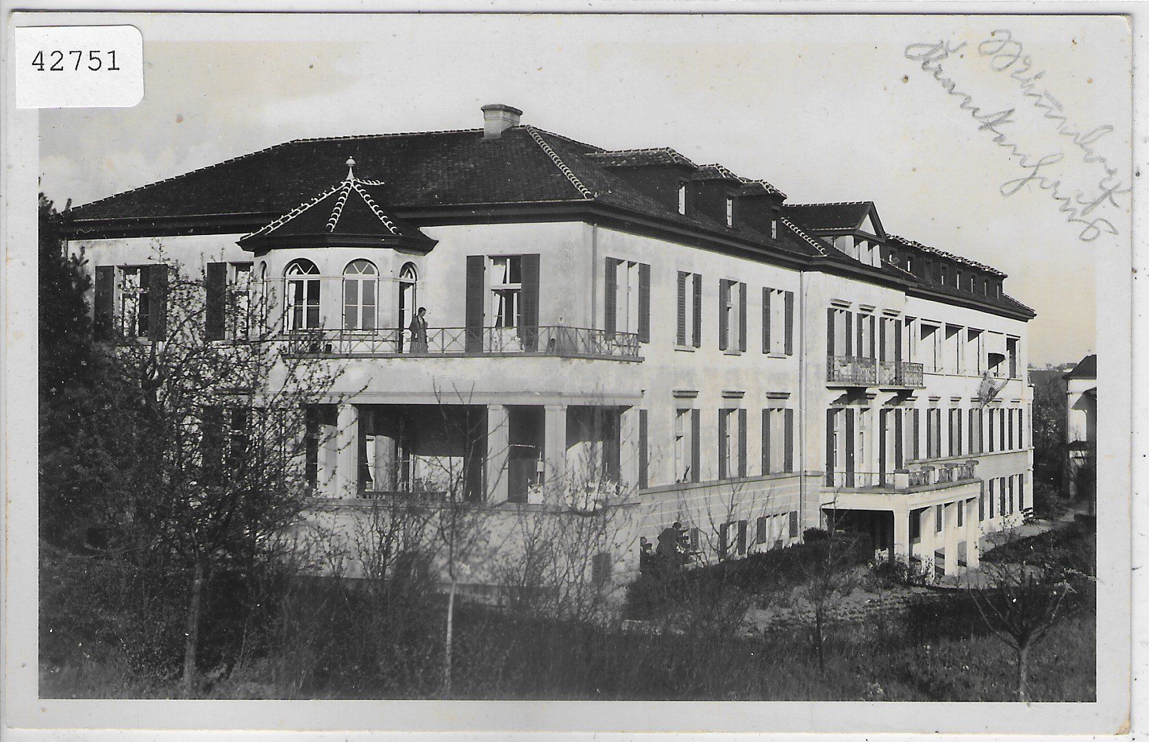Cartoline postali: Kreis-Kranken-Asyl - Männedorf – Usato da Ettingen venduto da Kartenplanet