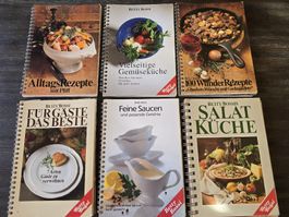 Betty Bossi Kochbuch Sammlung 6 Stk. gebraucht